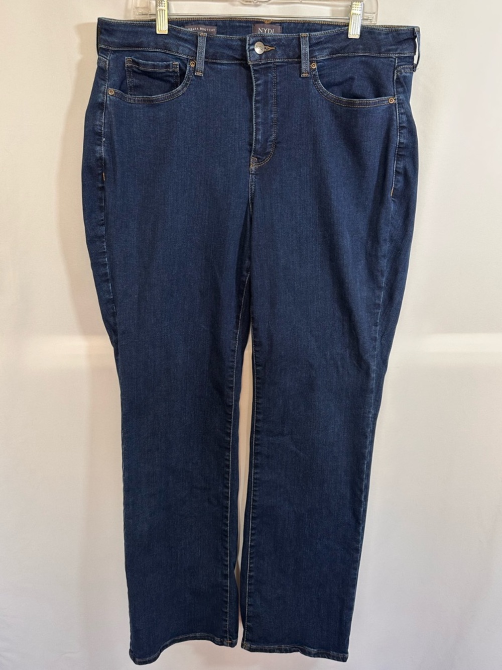 NYDJ Barbara Bootcut Jeans In Rinse Blue Plus Size 16W Lift Tuck
